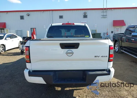 2022 Nissan Frontier Sv 4X4 z USA, uszkodzony, nr VIN 1N6ED1EK6NN674493